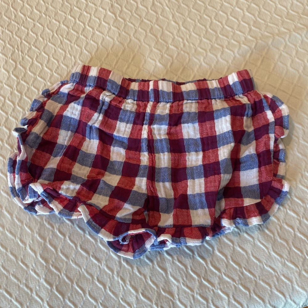 New! Cat & Jack Red/White/Blue Plaid Set. Tank/Shorts. Various sizes Available. - Picture 5 of 7